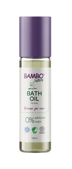 Bambo Nature Tělový olej po koupeli neparfémovaný 145 ml