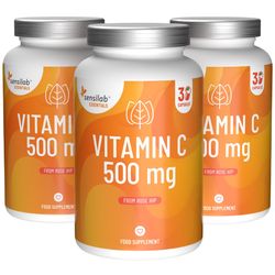 3x Essentials Vitamín C 500 mg