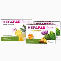 Hepafar - detoxikace jater - sada na 1 měsíc