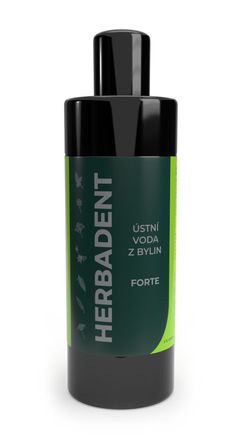 Herbadent Original Forte bylinná ústní voda 400 ml