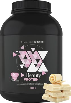 BrainMax Women Beauty Protein s kolagenem, keratinem a vitamíny