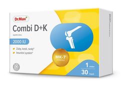 Dr. Max Combi D + K 2000 IU 30 kapslí