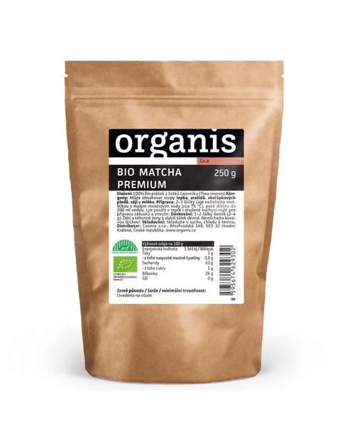 Organis Matcha Premium BIO 250 g