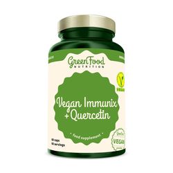 GreenFood Nutrition Vegan Immunix + Quercetin 60 kapslí