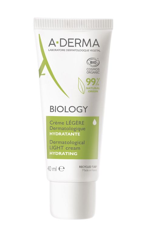 A-Derma BIOLOGY Dermatologický lehký krém HYDRATAČNÍ 40 ml