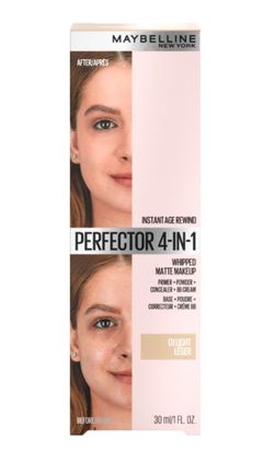 Maybelline Instant Age Rewind Perfector 4v1 odstín 01 Light matující make-up 18 g