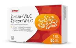 Dr.Max Železo + Vit. C 90 tablet