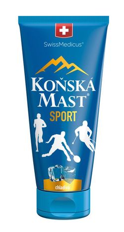 SwissMedicus Koňská mast SPORT chladivá 200 ml