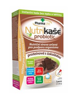 Nutrikaše probiotic proteinová s čokoládou 3x60 g