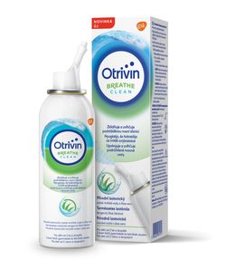 Otrivin Breathe Clean jemný nosní sprej s Aloe vera 100 ml