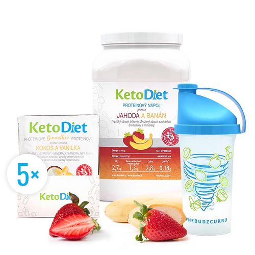 2 týdenní keto nápoje BASIC 1. krok od KetoDiet - 100% česká keto dieta