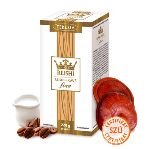 TEREZIA Reishi v kávě FINE 20 sáčků á 11 g
