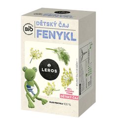 Leros Dětský čaj Fenykl BIO 20x1,5 g