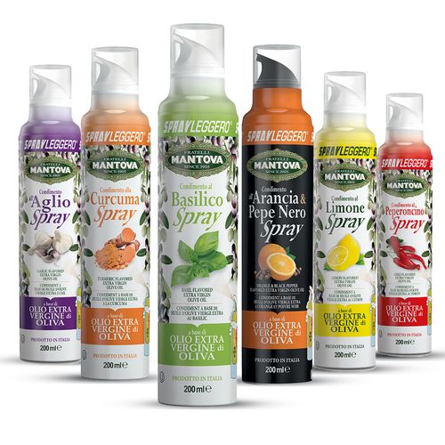 Ochucený, Extra panenský olivový olej ve spreji 200ml Bíly lanýž