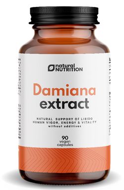 Damiana extrakt v kapslích