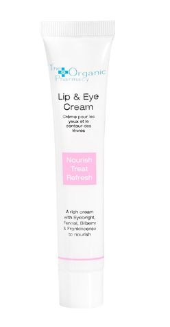 The Organic Pharmacy Lip & Eye Cream výživný krém na oči a rty 10 ml