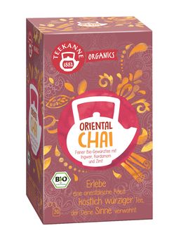 Teekanne Organics BIO Oriental Chai čaj porcovaný 20x1,8 g