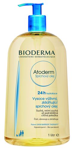 Bioderma Atoderm sprchový olej 1 l