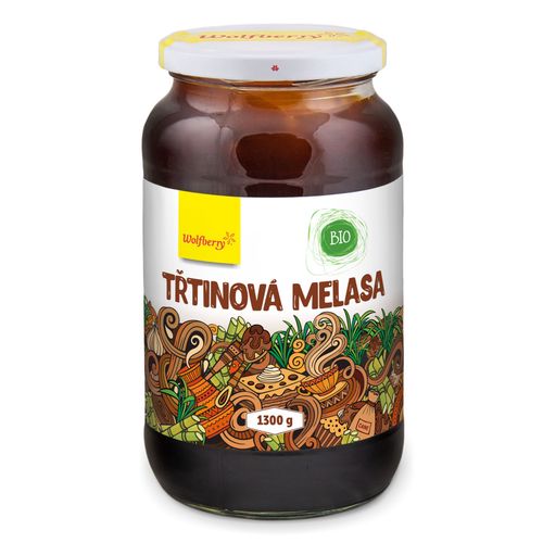 Wolfberry BIO Třtinová melasa 1300 g