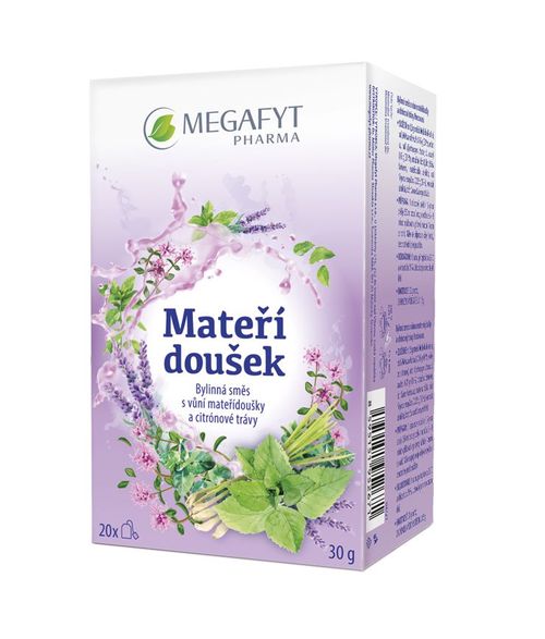 Megafyt Mateří doušek porcovaný čaj 20x1,5 g