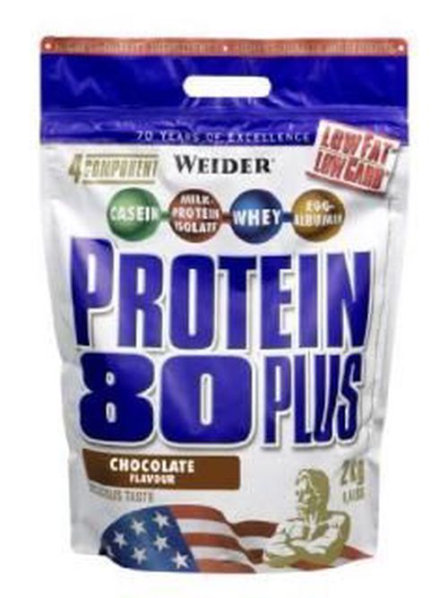 WEIDER Protein 80 Plus banana sáček 2000 g