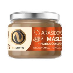 Nupreme Arašídové máslo s hořkou čokoládou 220 g