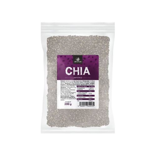 Allnature Chia semínka 200 g