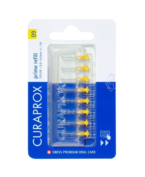 Curaprox CPS 09 prime refill mezizubní kartáčky 8 ks