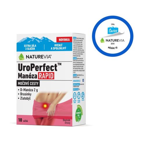 Swiss NatureVia UroPerfect Manóza Rapid 10 sáčků