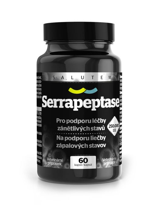 Serrapeptase 250 000 I.U. 60 kapslí