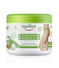 Equilibra Sculpting Salt Scrub tělový peeling 600 g