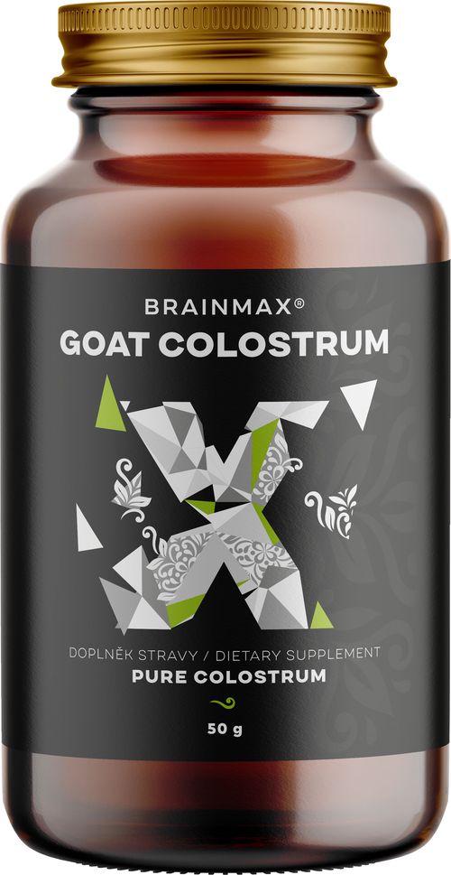 BrainMax Goat Colostrum, kozí kolostrum v prášku, 50 g Kolostrum v prášku