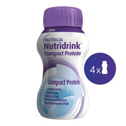 Nutridrink Compact Protein neutrální 4x125 ml