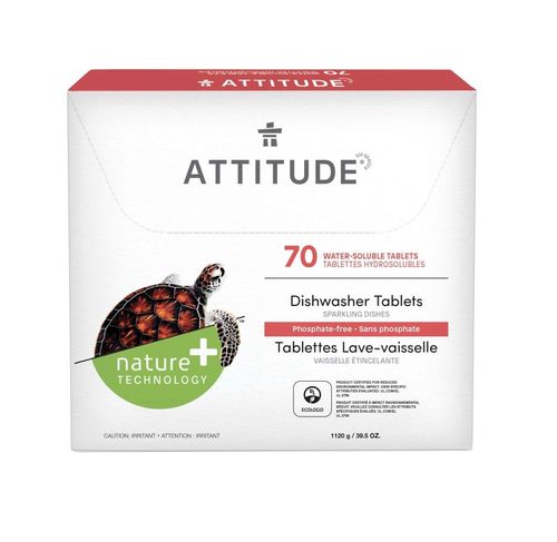 ATTITUDE Tablety do myčky bez fosfátů 70 dávek