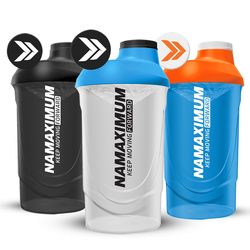 Shaker NaMaximum 600ml černý průhledný 600ml Černá