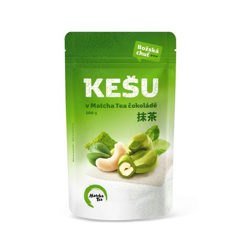 Matcha Tea Kešu v bílé čokoládě 100 g