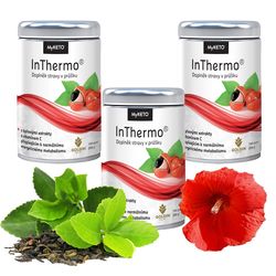 InThermo bioaktivní čaj s extrakty pro hubnutí a zahřátí 3x200g, 300 porcí