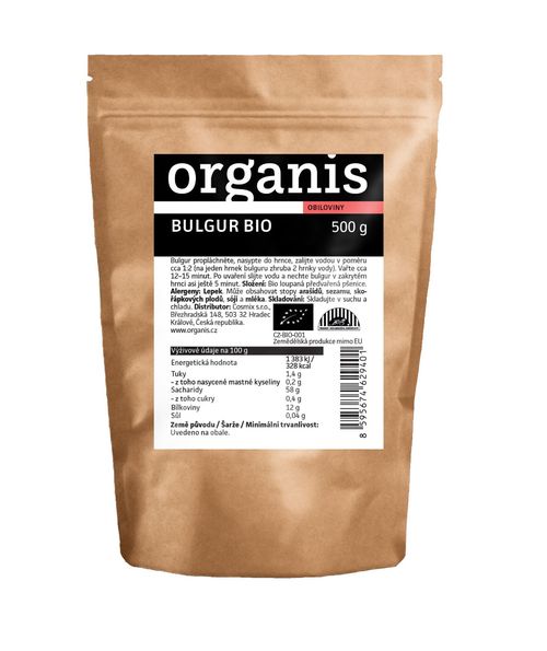 Organis Bulgur BIO 500 g