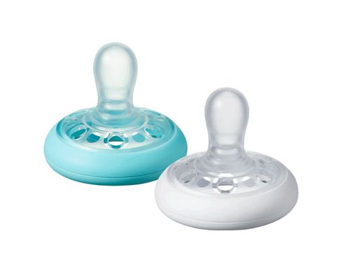 Tommee Tippee Šidítko C2N silikon Natural 0-6m 2 ks