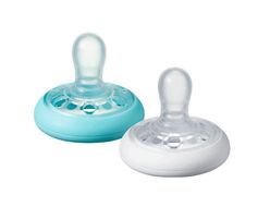 Tommee Tippee Šidítko C2N silikon Natural 0-6m 2 ks