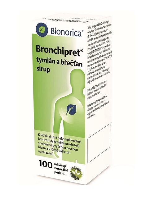 Bronchipret tymián a břečťan sirup 100 ml