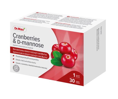 Dr.Max Cranberries & D-mannose 30 tablet