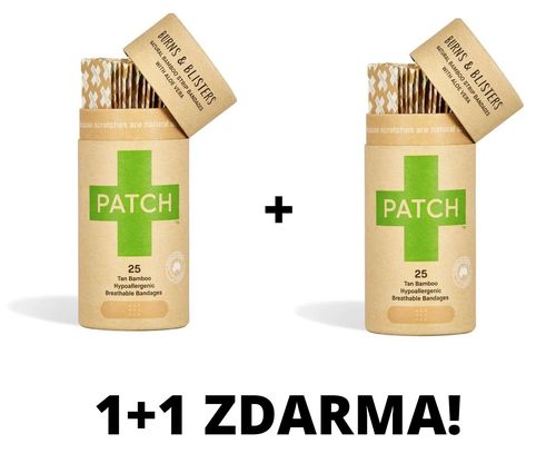 Profimed PATCH Bambusové náplasti s Aloe Vera, 25 ks 1+1 Zdarma