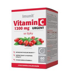 Imunit Vitamin C 1200 mg URGENT se šípky 60 tablet