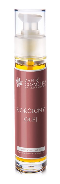 ZAHIR COSMETICS Hořčičný olej s pumpičkou 50 ml