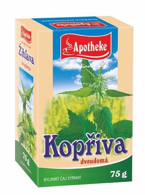 Apotheke Kopřiva dvoudomá list sypaný čaj 75 g