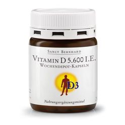 Sanct Bernhard Vitamin D 5.600 IU postupné uvolňování cps.26