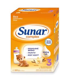 Sunar Complex 3 vanilka 600 g