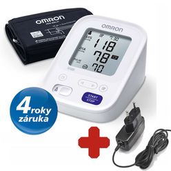 Omron M3 AC digitální tonometr + síťový zdroj