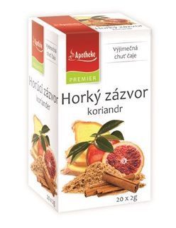 Apotheke Horký zázvor a koriandr nálevové sáčky 20x2 g